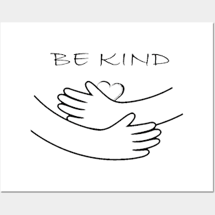 BE KIND Posters and Art